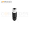 M12 Female Circular Connector-Field Wireable,Straight Plastic Assembled,Solder Connection,A code,batch