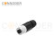 M12 Female Circular Connector-Field Wireable,Straight Plastic Assembled,Solder Connection,A code,batch