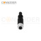 M12 Female Cable Connector-Straight Overmolded Cable,UL, PUR, black,Solder Connection,A code,Custom