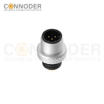 M12 Molded Cable Connector A Code Straight 5pin Male Non-shield connector | Female Metal Shell Unshielded Overmolded  Connector,Solder Connection,A code,Custom