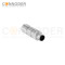 M12  Male Straight Circular Connector-Metal Assembled,Field Wireable,A coded,Solder Connection,Shielded