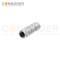 M12 Female Straight Circular Connector-Metal Assembled,Field Wireable,Solder Connection,A code,Shielded