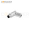 M12 Male Right Angle Circular Connector-Metal Assembled,Field Wireable,Solder Connection,A code,Shielded