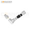M12 Male Right Angle Circular Connector-Metal Assembled,Field Wireable,Solder Connection,A code,Shielded