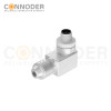 M12 Male Angle Circular Connector-Metal Assembled,Field Wireable,Screw Connection,A code,Shielded,PG7