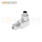 M12 Male Angle Circular Connector-Metal Assembled,Field Wireable,Screw Connection,A code,Shielded,PG7