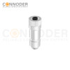 M12 Female Straight Circular Connector-Metal Assembled,Field Wireable,Screw Connection,A code,Shielded,PG7