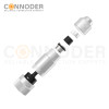 M12 Female Straight Circular Connector-Metal Assembled,Field Wireable,Screw Connection,A code,Shielded,PG7