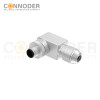 M12 Male Angle Circular Connector-Metal Assembled,Field Wireable,Screw Connection,A code,Shielded,PG9