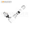 M12 Male Angle Circular Connector-Metal Assembled,Field Wireable,Screw Connection,A code,Shielded,PG9