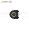 M12 Female Curved Circular Connector-Rear Mount Sockets, PCB Dip-solder Connection,A code,M15x1