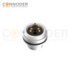 M16 Male Rear Fastened Nuts Welded Install Waterproof Metal Industrial Circular Connectors