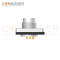 M16 Square Flange Socket  IP67 Waterproof Solder Metal Type Connector Solder Type Male Female Plug