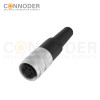 M16 Round Female Connector Aircraft Metal Waterproof Round Connector C091a J09 2 3 4 5 6 7 8 12 14 16 19 24pin