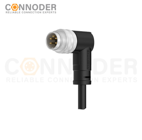 M16 Right Angled Cable Connector Shielded Unshielded Straight Angled Mental aviation plug 2P 3 5 8~24 core Plug with Wire Harness