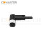 M16 Female Cable Connector Overmolded Right Angled Connector Waterproof IP67 ,Shieldable, UL Certified 2~24 core Plug with Wire Harness