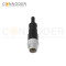 M16 Straight Cable Connector 2 24 core Plug with Wire Harne Overmolded Type Shield Waterproof Industrial Connector