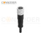 M16 Female Straight Cable Connector Pre-Cast Cable, Industrial Shielded Cable Sensor Waterproof Connector