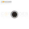 M16 Male Connector Injection Molded Plug IP67 Waterproof Wire Industrial Connector Machined With Shielded Shell
