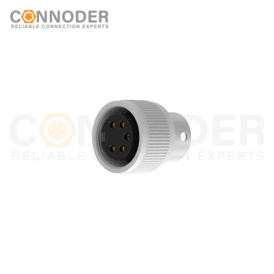 M16 Waterproof Aviation Plug Metal-Coated Plastic Head 2-24 Core Sensor Pin Female Connector Welding Type Cable Connection