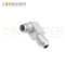 M16 Right Angled Metal Assembled Connector Shield 2 3 4 5 6 8 12 14 16 19 24 Pin Aviation Plug Connector
