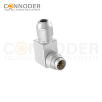 Wholesale M16 Male Circular Connector | Right Angled Metal Assembled Connector Shield 2 3 4 5 6 8 12 14 16 19 24 Pin Aviation Plug Connector