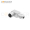 M16 Metal Right Angle Connector industrial Waterproof Power Cable Female 2 3 4 5 6 7 8 12 14 16 19 24 Core Plug