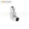 M16 Metal Right Angle Connector industrial Waterproof Power Cable Female 2 3 4 5 6 7 8 12 14 16 19 24 Core Plug