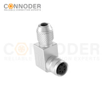 Wholesale M16 Female 5 Pin Circular Connector | Metal Right Angle Connector industrial Waterproof Power Cable