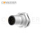 Wholesale M12 5 Pin B Male Aviation Panel Mount Connector,Aviation Panel Back Mount Flange Socket Sensor Connector