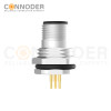 Wholesale M12 5 Pin B Male Aviation Panel Mount Connector,Aviation Panel Back Mount Flange Socket Sensor Connector