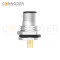 Wholesale M12 5 Pin B Male Aviation Panel Mount Connector,Aviation Panel Back Mount Flange Socket Sensor Connector