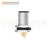 M12 B-coded Circular Connector Sensor Connector Aviation Plug Welded Plate Rear Mounted Front Lock