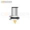M12 B-coded Circular Connector Sensor Connector Aviation Plug Welded Plate Rear Mounted Front Lock