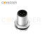 M12 B-coded Circular Connector Sensor Connector Aviation Plug Welded Plate Rear Mounted Front Lock