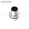 M12 B-coded Panel Circular Connector Plate Front-mounted Fastening Welded Ip67 Protection For Industry Grade Applications