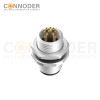 M12 B-coded Panel Circular Connector Plate Front-mounted Fastening Welded Ip67 Protection For Industry Grade Applications