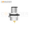 M12 5 Pin B Male Aviation Panel Mount Connector,Welded Plate Front Mounting (Rear Lock) Connector