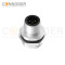 M12 5 Pin B Male Aviation Panel Mount Connector,Welded Plate Front Mounting (Rear Lock) Connector
