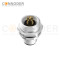 M12 5 Pin B Male Aviation Panel Mount Connector,Welded Plate Front Mounting (Rear Lock) Connector