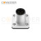 M12 B code Male Circular Connector-Panel Mount,Solder Square Flange,14x14