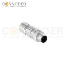Wholesale M12 B Circular Connector l 5 Pin Metal Assembled,Field Wireable,Solder Connection,B code,Shielded