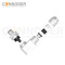 M12 B code Male Angle Circular Connector-Metal Assembled,Field Wireable,Screw Connection,Shielded,PG9