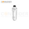 M12 B Code Male Straight Circular Connector-Metal Assembled,Field Wireable,Screw Connection,Shielded,PG9