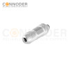 M12 B Code Male Straight Circular Connector-Metal Assembled,Field Wireable,Screw Connection,Shielded,PG9