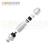 M12 B Code Male Straight Circular Connector-Metal Assembled,Field Wireable,Screw Connection,Shielded,PG9