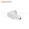 M12 B code Female Angle Circular Connector-Metal Assembled,Field Wireable,Screw Connection,Shielded,PG9
