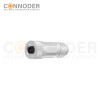 M12 B Code Female Straight Circular Connector-Metal Assembled,Field Wireable,Screw Connection,Shielded,PG9