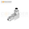 M12 B code Male Angle Circular Connector-Metal Assembled,Field Wireable,Screw Connection,Shielded,PG7
