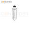 M12 B code Male Straight Circular Connector-Metal Assembled,Field Wireable,Screw Connection,Shielded,PG7